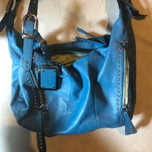 Torquise blue B. Makowsky handbag